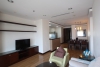 High floor apartment with big balcony for rent in Hoa Binh Green, Buoi st, Ba Dinh